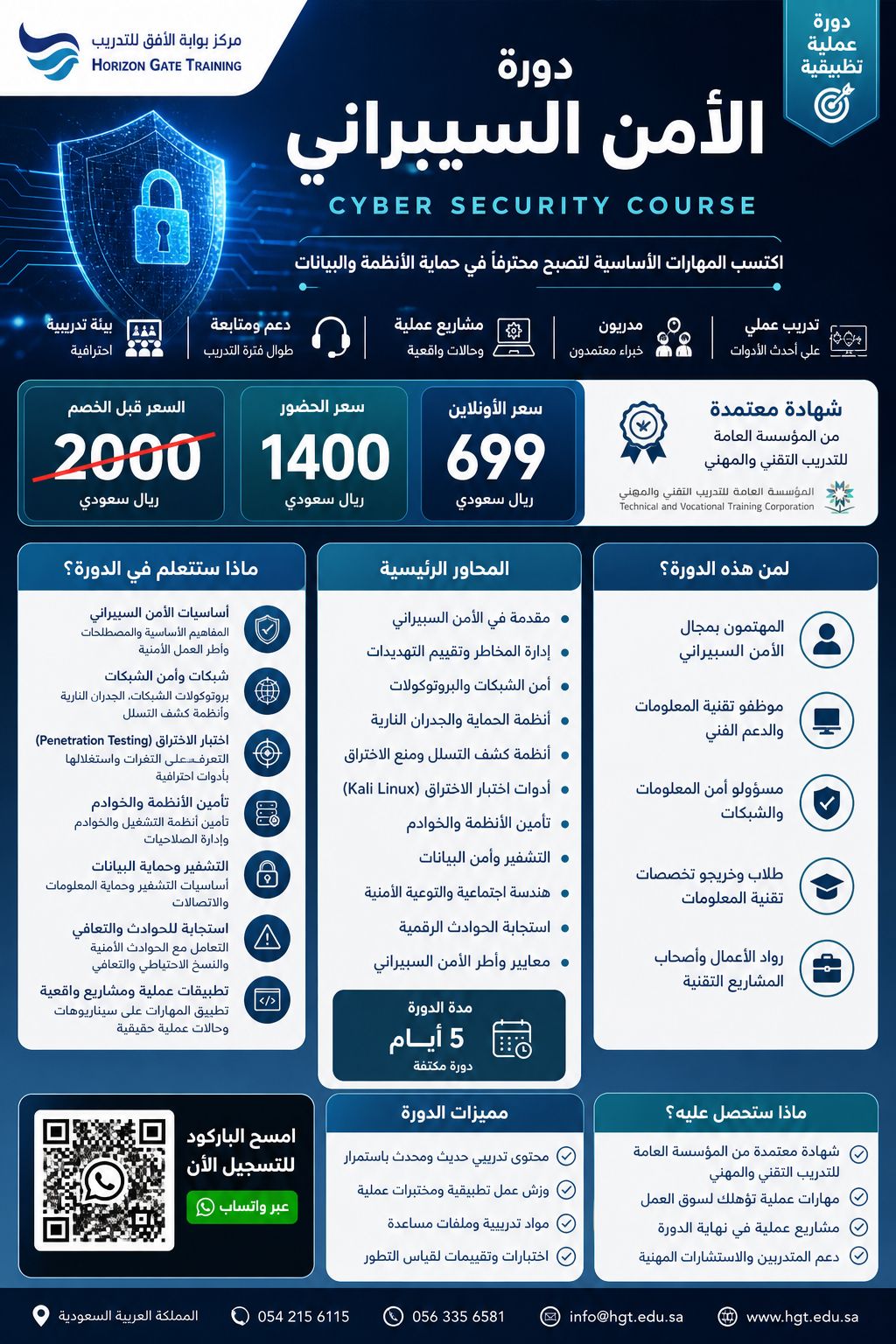 دورة الأمن السيبراني – Cyber Security Course