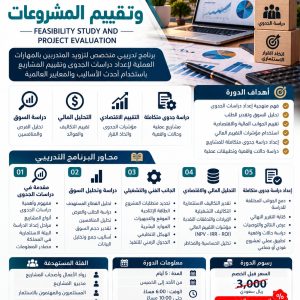 دورة دراسة الجدوى وتقييم المشروعات – Feasibility Study and Project Evaluation